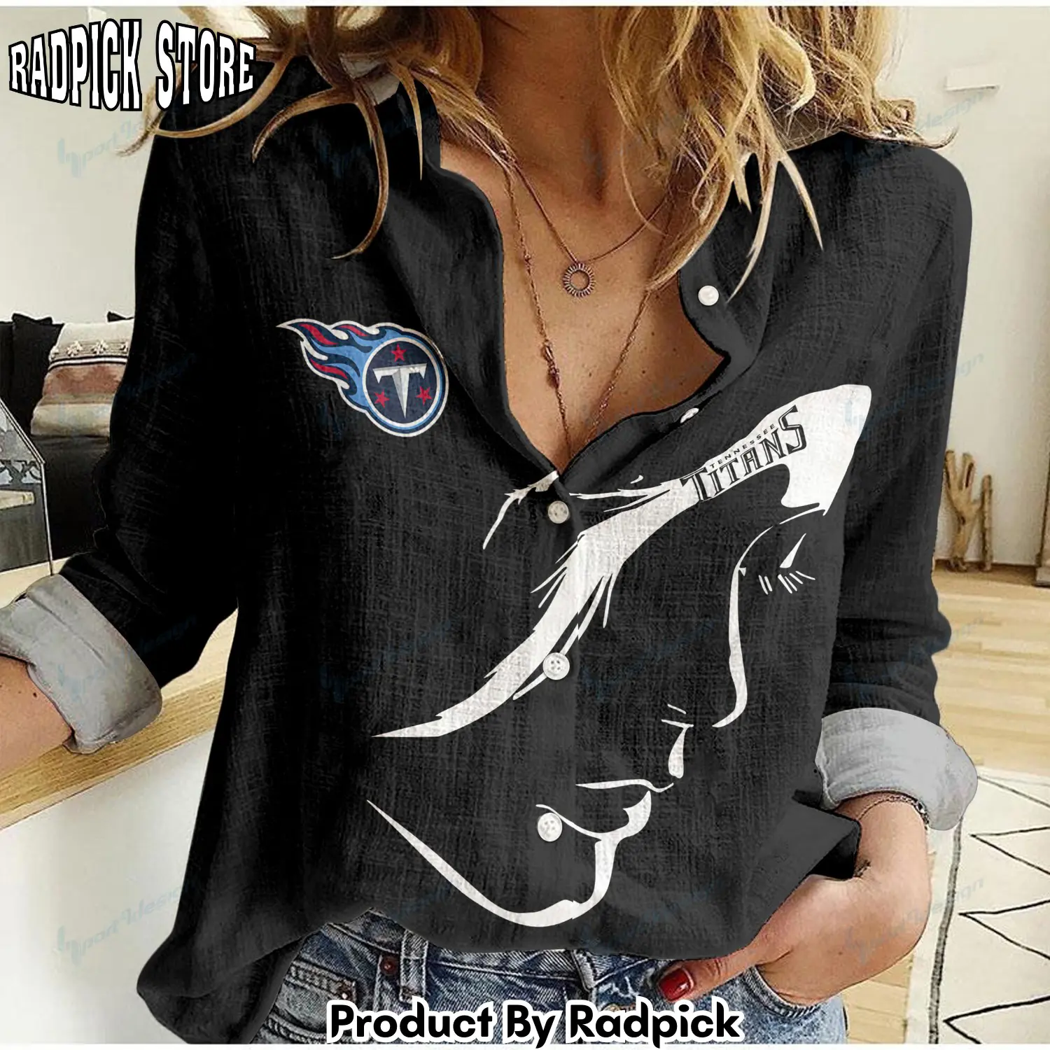 Radpick tennessee titans woman shirt rp66283